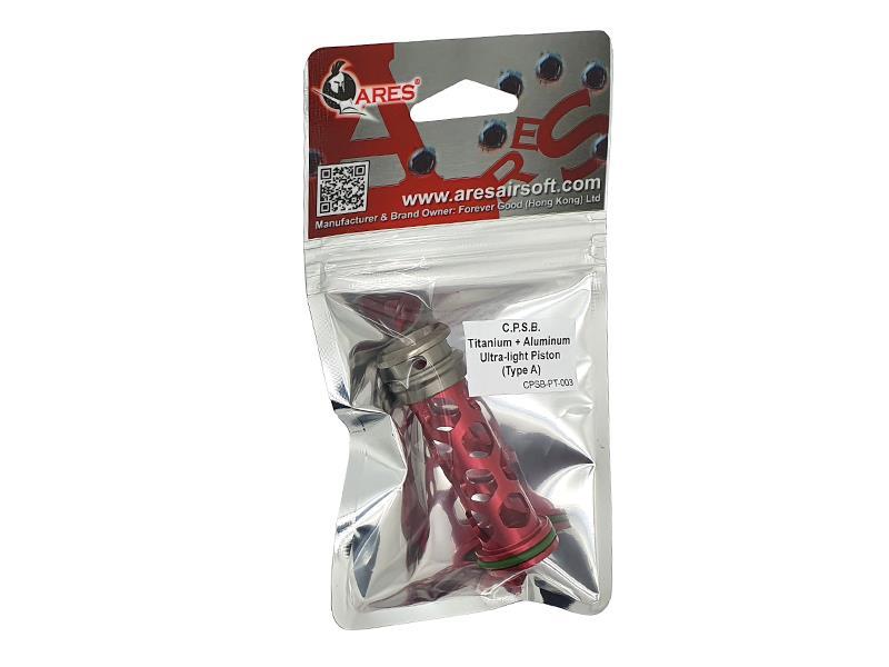Ares X Amoeba Striker C.P.S.B Ultra Light Piston (Titanium & Aluminum - Type A - CPSB-PT-003)