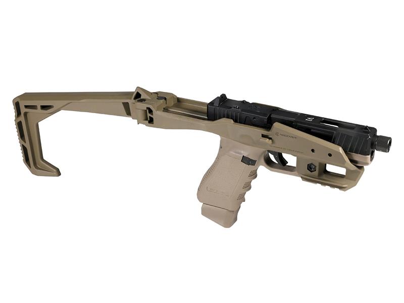 Secutor Corvus III Carbine Kit with Gladius MAGNA Co2 Blowback Pistol (Dual Tone Black Slide & Tan Kit)