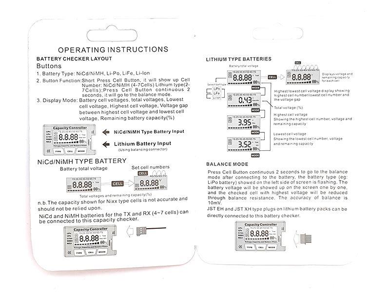 Big Foot Power Digital Battery Capacity Checker