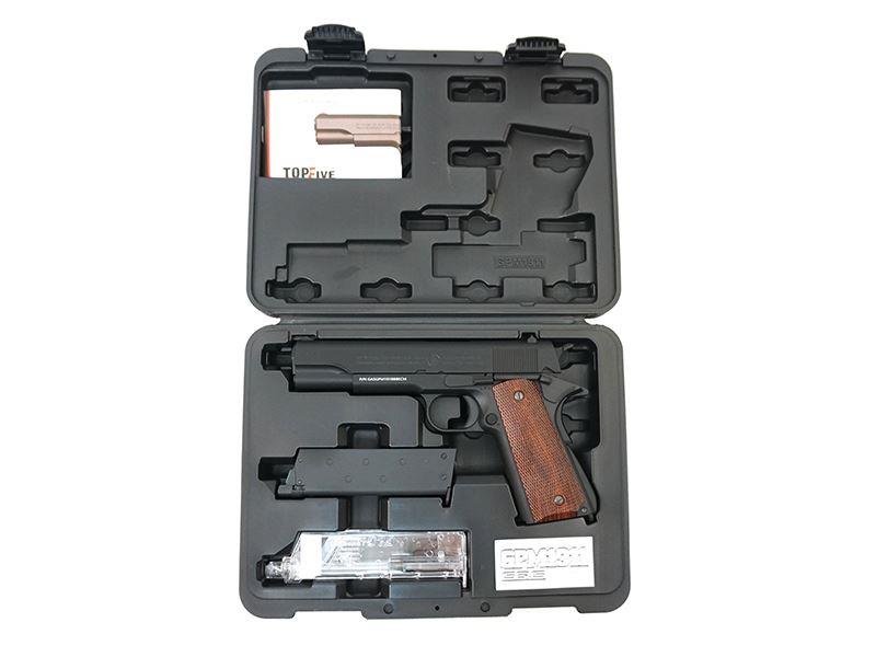 G&G GPM1911 1911 GBBP (Black Tip - Black - GAS-GPM-191-BBB-ECM)