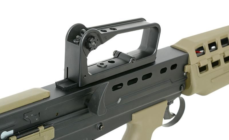ICS L85A2 SA80 AEG Rifle - Black - GEN.2 FET System/QD Spring (Standard - ICS-85NU)