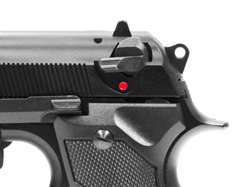 KWA M9 PTP Gas Blowback Pistol (Full Metal - NS2 - Black - 101-00101)