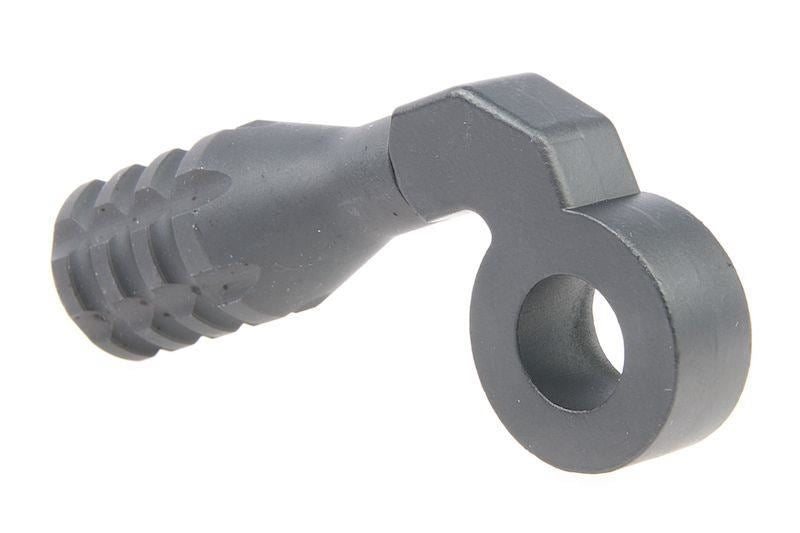 ARES Amoeba Striker Low-Profile Zinc Alloy CNC Cocking Handle (Type C) - Matte Gray (GS-CH-20)