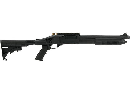 Golden Eagle M870 Tri-Shot Gas Pump Action Shotgun (Medium - Black - M8873 - V2)