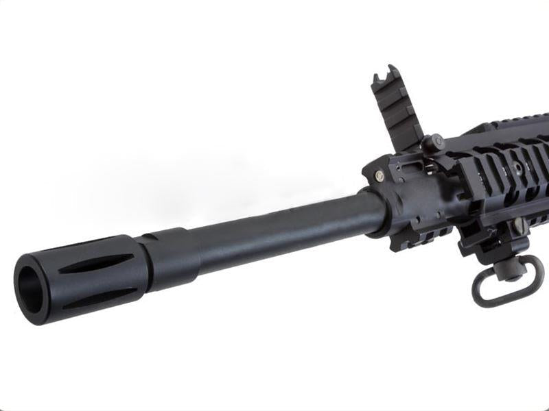 Ares - SR-004E SR25 Carbine (Locked to semi EFCC) DMR AEG (with Scope Mounts) (ARES-SR-004E)(Black)(400fps)