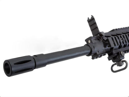 Ares - SR-004E SR25 Carbine (Locked to semi EFCC) DMR AEG (with Scope Mounts) (ARES-SR-004E)(Black)(400fps)