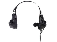 ZTac Comtac II - Electronic Ear Defenders and Coms Headset w/ Mic ? BK ? Ex. Display