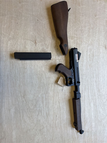 [Boneyard] Ares Thompson M1A1 EBB (SMG-005) - Snapped handguard tab - hair cracked stock - 355 FPS