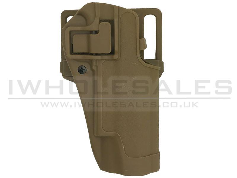 Black 1911 Belt Holster (Hard - Tan)