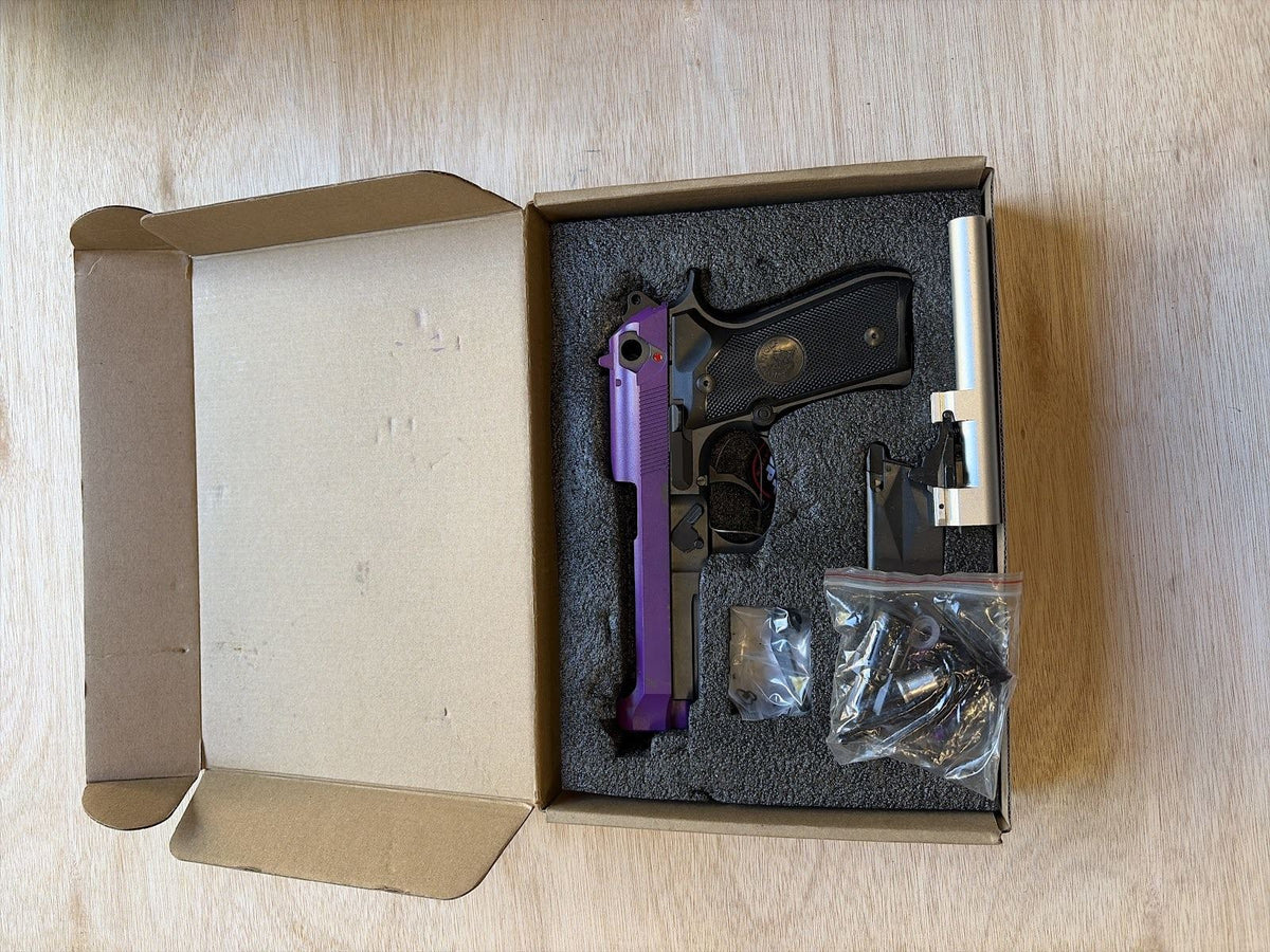 [Boneyard] Snow Wolf M9 GBB Pistol (Black, SW-03-1 BK) - Oversized nozzle damages piston head