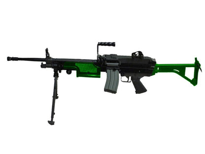 [Free Box Mag] Classic Army M249 MK1 AEG with FREE Drum Magazine (Skeleton Stock) (CA-006M)