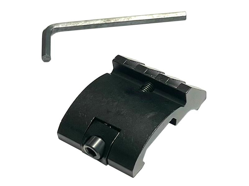 ACM Tactical 45 Degree Offset SIde Rail Mount (Ultra Low Profile - 20mm RIS Rail - Black)