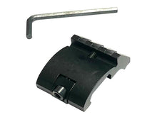 ACM Tactical 45 Degree Offset SIde Rail Mount (Ultra Low Profile - 20mm RIS Rail - Black)