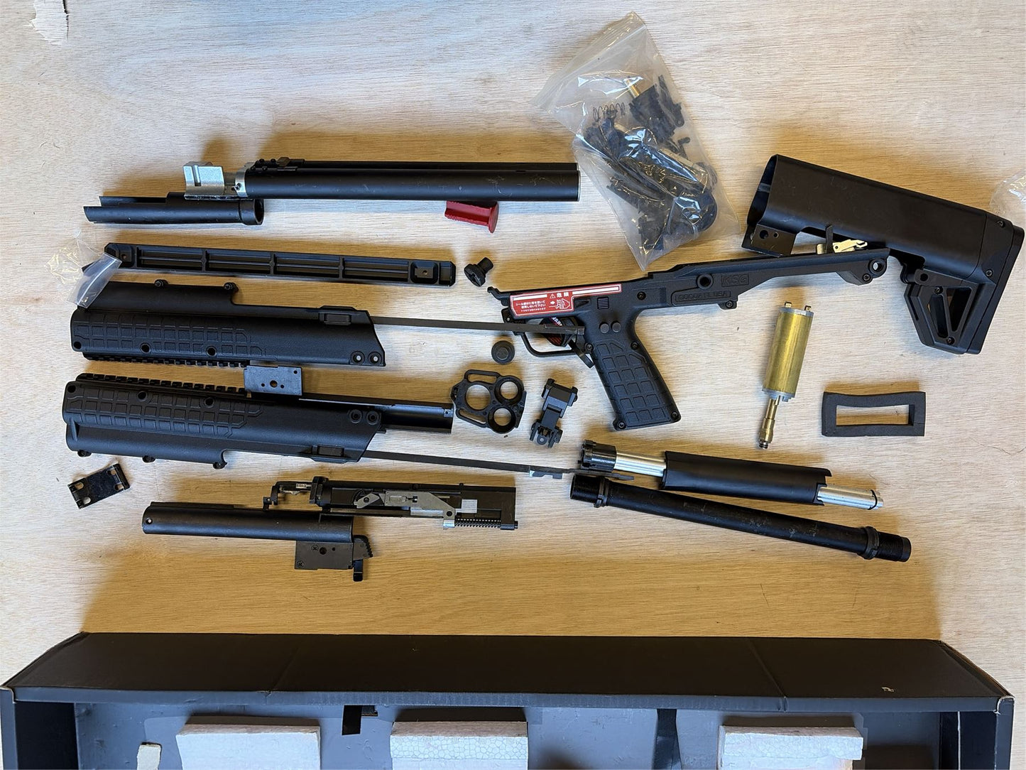 [Boneyard] Tokyo Marui Kel-Tec KSG Gas Shotgun - Disassembled / in pieces - possible missing parts