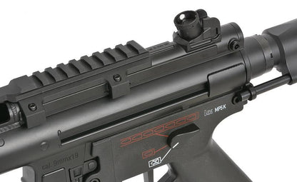 H&K MP5 RIS Full Metal AEG with Eshooter ETU GEN-2 (Umarex/Cyma - Black - CM041L)