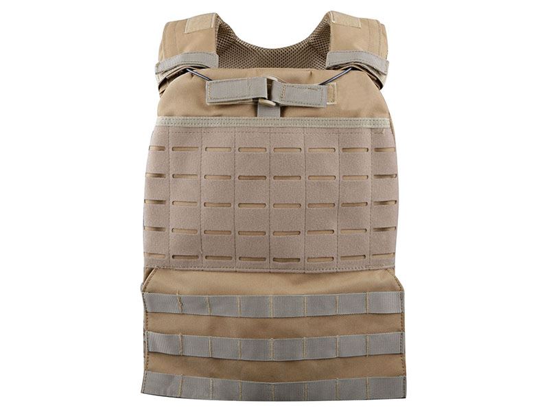 Big Foot Laser Cut Plate Carrier Vest (Tan)
