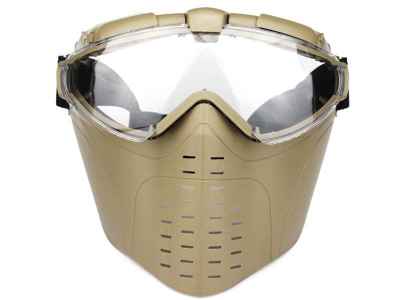 Big Foot Face Mask (Fan - Tan)