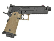 Army Custom 5.1 Hi-Capa with Costa Compensator (With Silencer Adapter - Full Metal - Tan - R501)