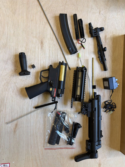 [Boneyard] Golden Eagle Swat AEG (Hard Stock - 6855) - Unknown condition