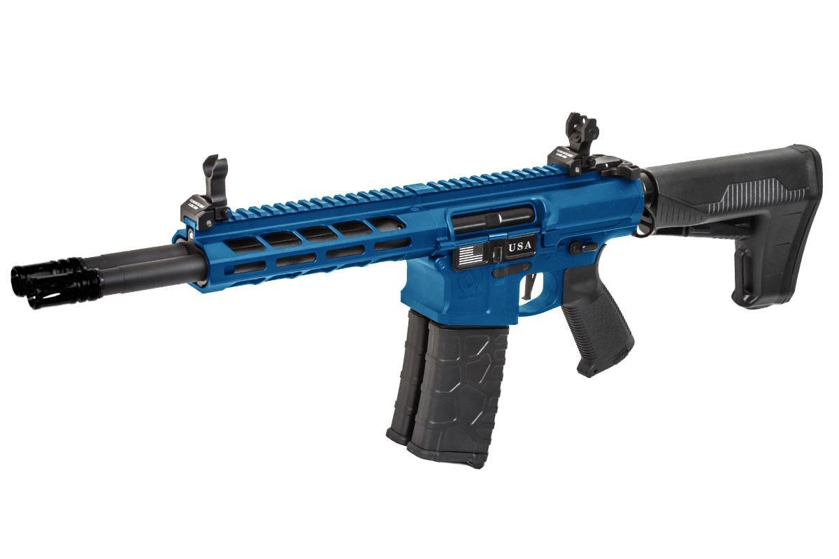 Classic Army Nemesis DT-4 Double Barrel M4 AEG (Blue - CA118M-BLUE)