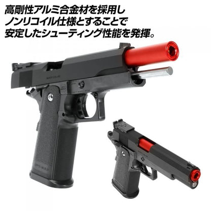 Laylax Nine Ball 2-Way Fixed Non-Recoiling Outer Barrel for TM Hi-Capa 5.1 (Black)