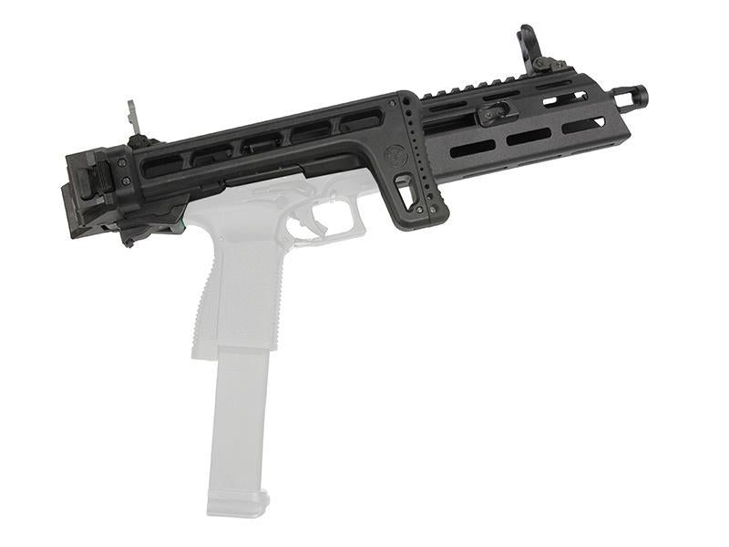 G&G SMC-9 9mm Conversion Carbine Kit with GTP9 Gas Blowback Pistol (Black - KIT ONLY)