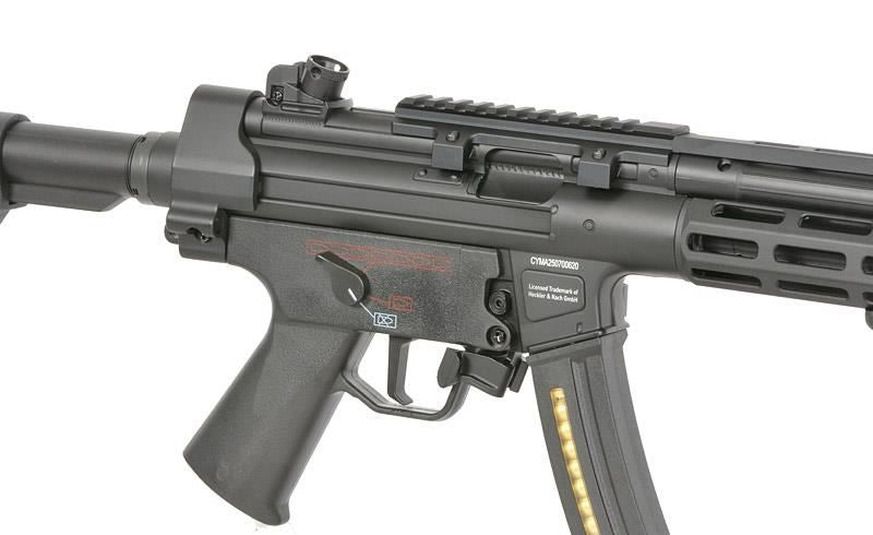 H&K MP5 RIS Full Metal AEG with Eshooter ETU GEN-2 (Umarex/Cyma - Black - CM041H)