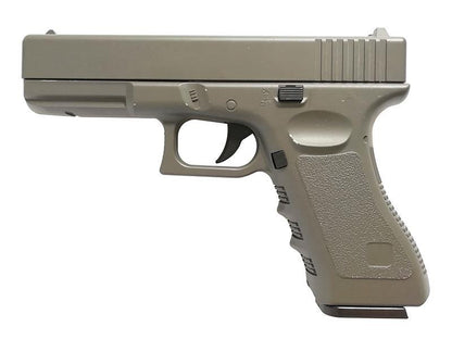 ACM 17 Series Spring Pistol (Full Metal - Brown - V20)
