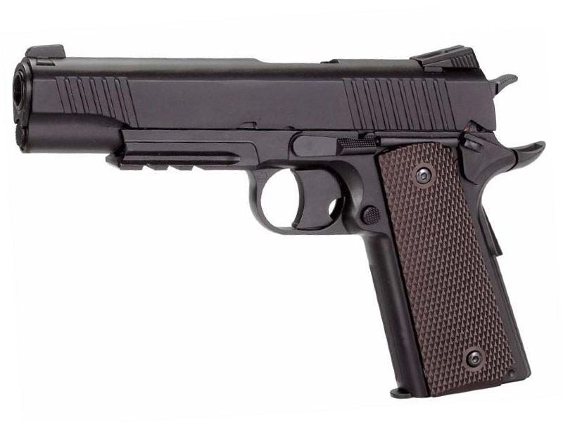 KWC 1911 Co2 Pistol (Non-Blowback - Full Metal - Slide - Black - KWC-KC-40DHN)