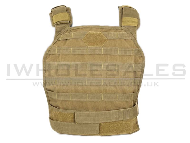 ACM Hard Armor Plate Carrier Type Vest (TAN)