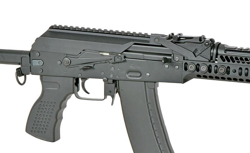Cyma Platinum AK74 Tactical AEG Rifle with Eshooter ETU GEN-2 (Black - CM113A)