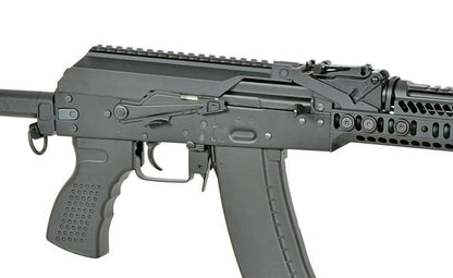Cyma Platinum AK74 Tactical AEG Rifle with Eshooter ETU GEN-2 (Black - CM113A)