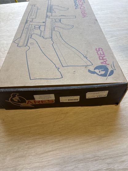 [Boneyard] Ares Thompson M1A1 EBB (SMG-005) - Snapped handguard tab - hair cracked stock - 355 FPS