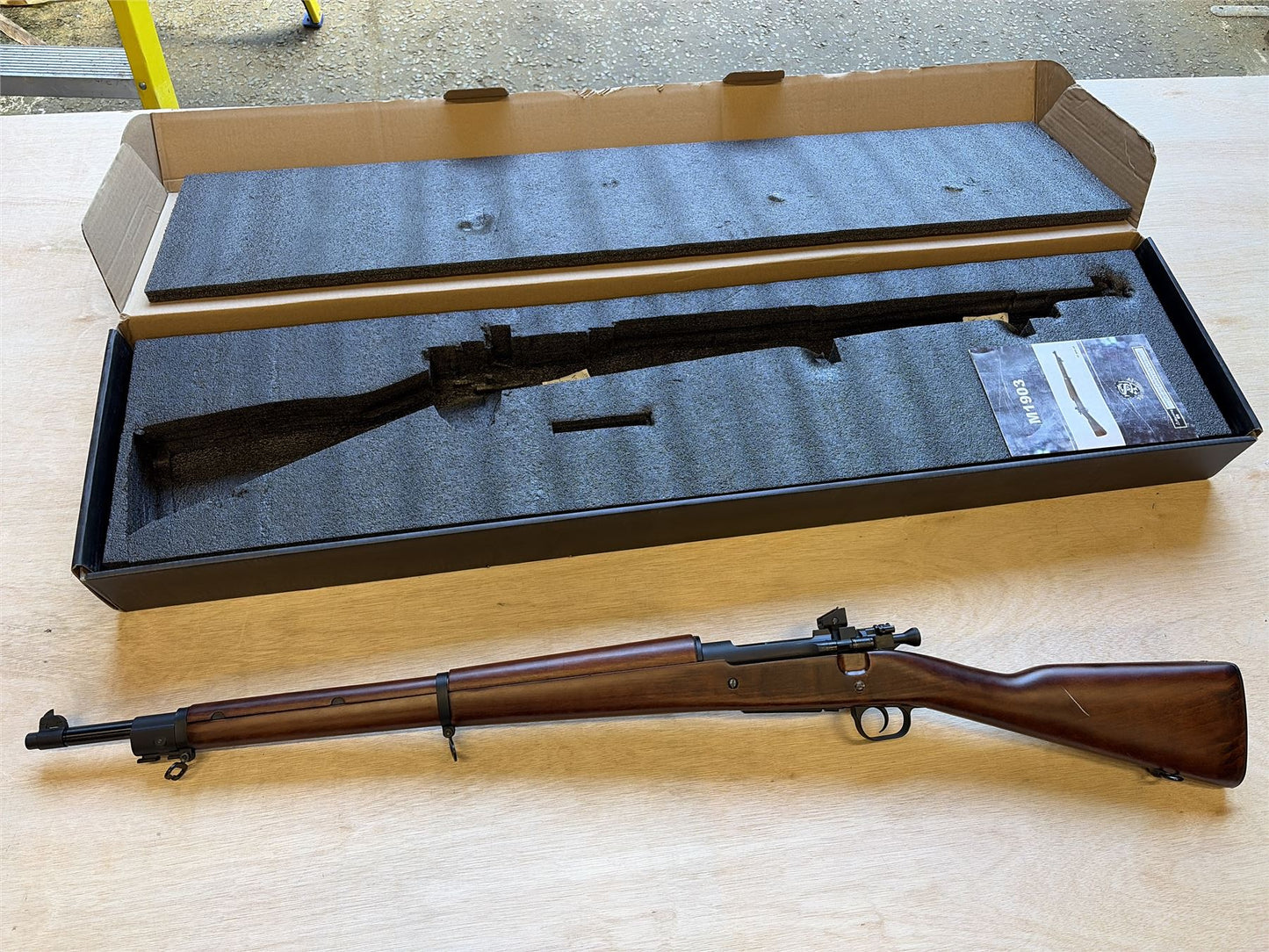 [Boneyard] S&T M1903A3 Spring Rifle (ST-SPG-09) - Sear fault - bolt slams forward - won't fire BBs