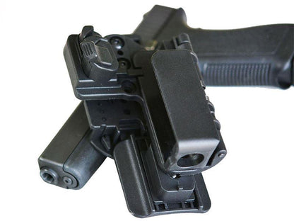 APS Quantum Mechanics G17/22/19 Quick Tactical Holster (Black - QMH-G17)