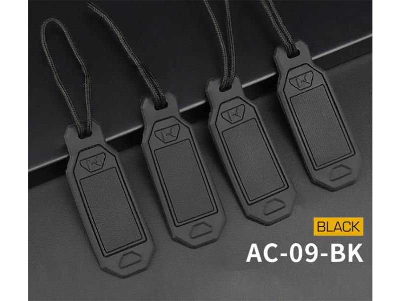 Big Foot Tag (4pc Set - Black)