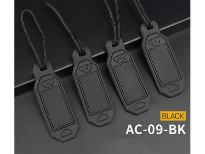 Big Foot Tag (4pc Set - Black)