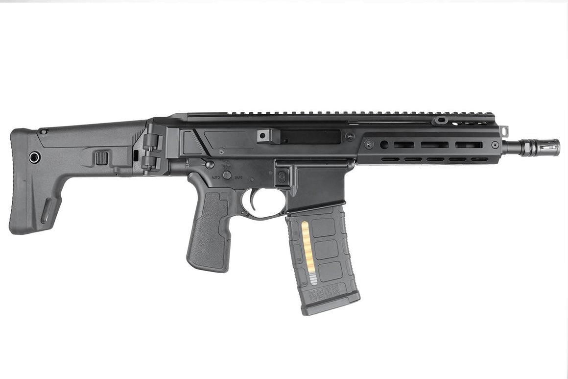 [Pre-Order] Double Eagle 8.5 DWS LUPUS w/ ACR Stock - Gas Blowback Rifle (MWS System / Steel Bolt - G108B-02 BK)