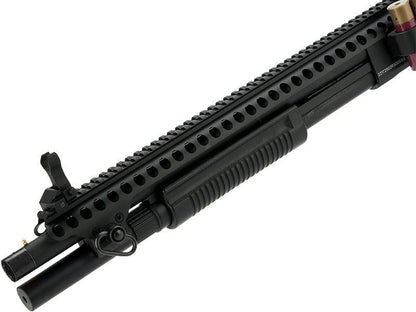 Golden Eagle M870 AR Tactical Tri-Shot Gas Pump Action Shotgun (Medium - Black - M8874 - V2)