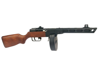 Snow Wolf PPSH AEG (Real Wood - SW-09W - Dual Magazine)