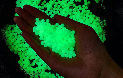 Gel Blaster Water Beads Pellets Bullets - Glow in The Dark/Tracer - 25 000 )