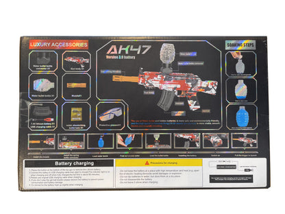 Gel Blaster - AK RED - 2:3 Scale - Colours May Vary - Includes Battery and Charger
