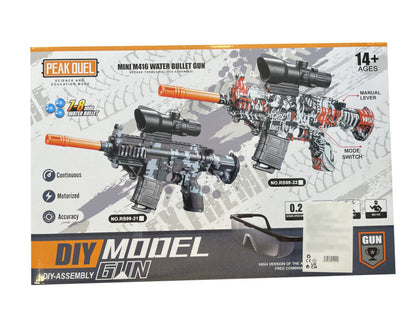 Gel Blaster - M4 RIS - 2:3 Scale - Colours May Vary - Includes Battery and Charger
