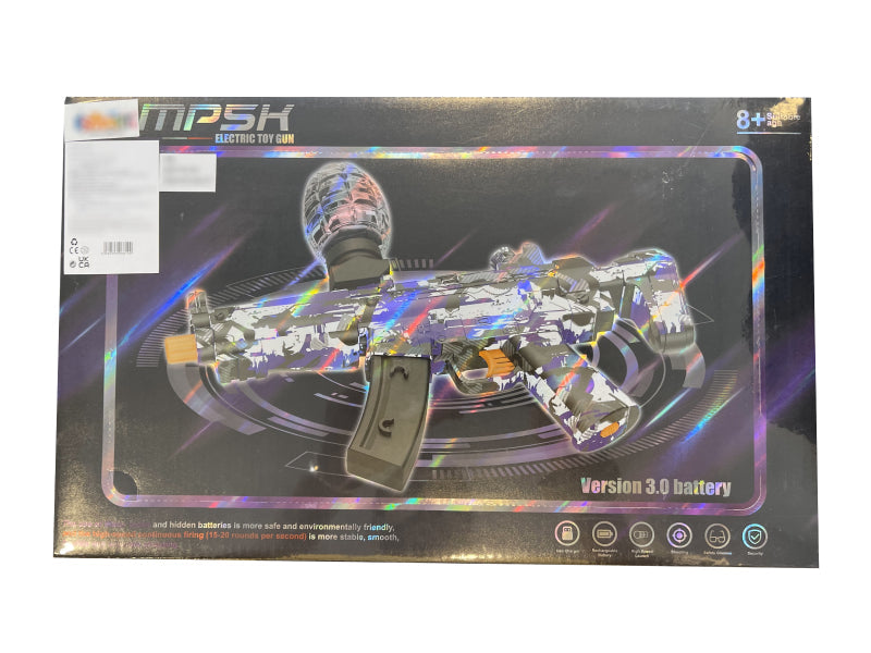 Gel Blaster - MP5 RIS - 2:3 Scale - Colours May Vary - Includes Battery and Charger