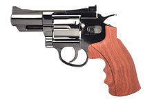 Hwasan 2.5" Co2 Revolver (4.5mm/.177 BB - Metallic - Wood Grip)