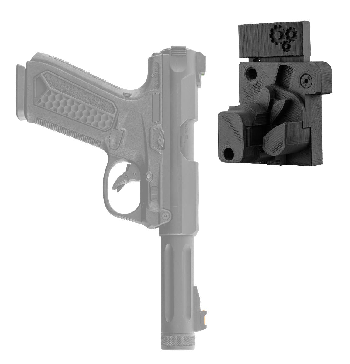 BO Manufacture Trigger Retention Holster for 17/19/23 Series (Black)