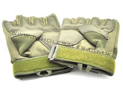 ACM Fingerless Gloves With Nuckle Protection (C:L/E:M - OD)