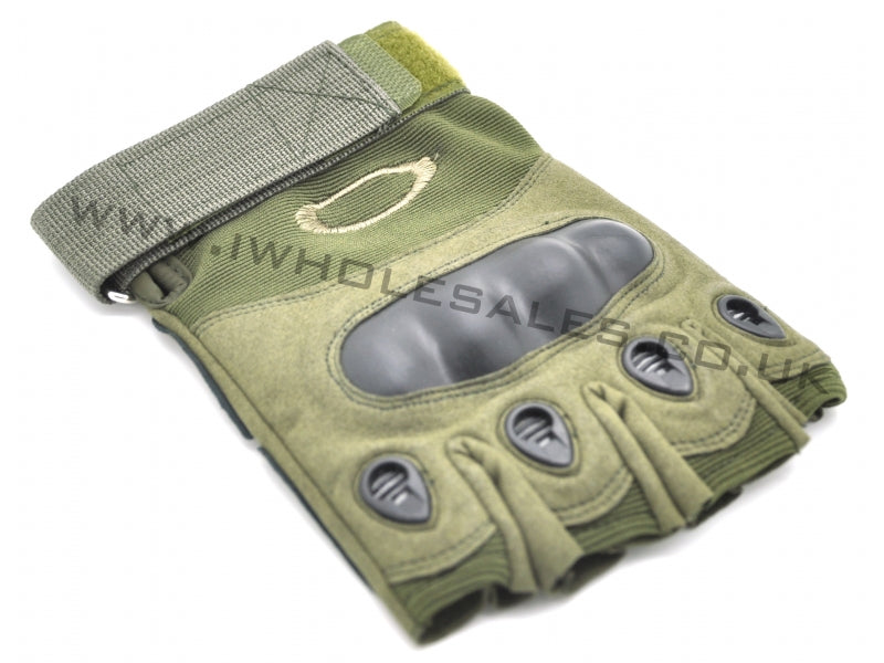ACM Fingerless Gloves With Nuckle Protection (C:L/E:M - OD)