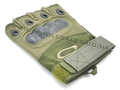 ACM Fingerless Gloves With Nuckle Protection (C:L/E:M - OD)