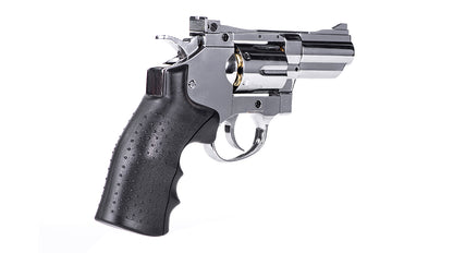 Hwasan Revolver 2.5inch Co2 Air Pistol (4.5mm- Silver - Full Metal)